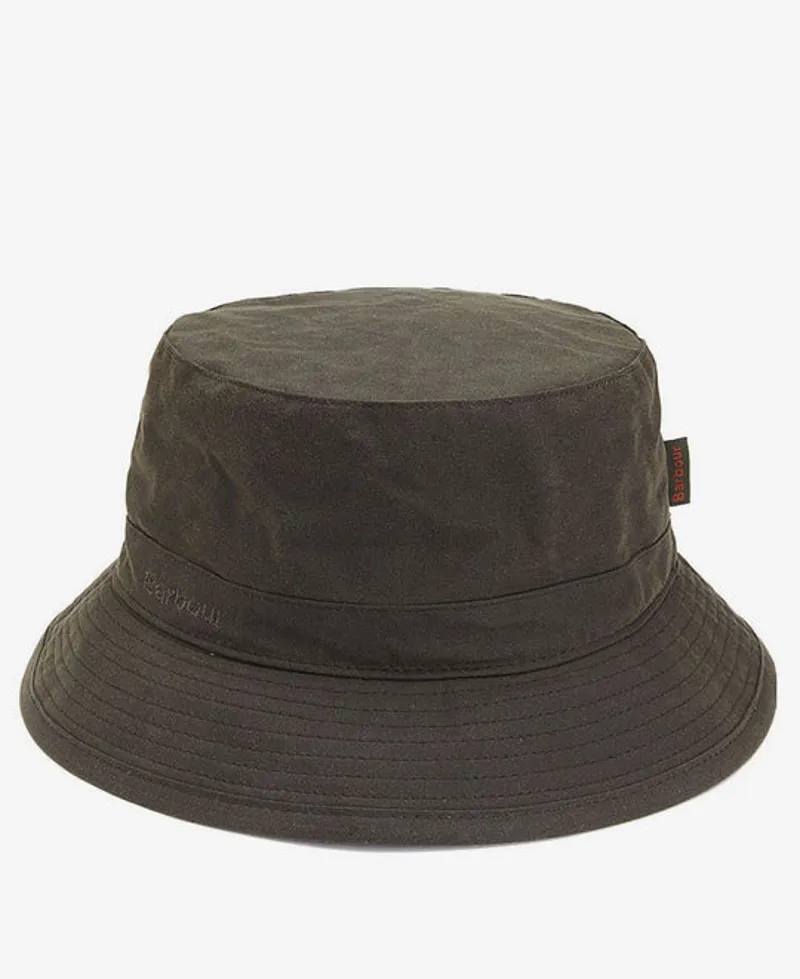 Barbour Wax Sporting Hat Olive